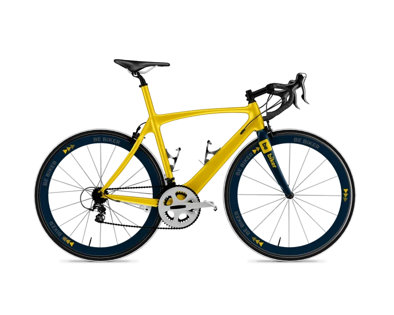 Yellow trekking